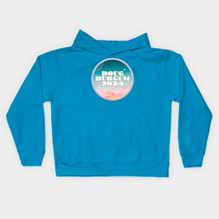 Doug Burgum for President 2024 (planet) Kids Hoodie